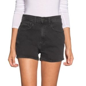 Calvin Klein High Rise Black Over Dye Short